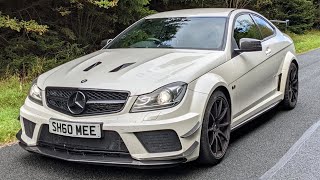 1st Drive AMG C63 Black Series — современный CSL | 4К