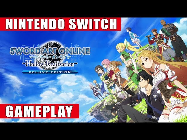 First Look At Sword Art Online: Hollow Realization Gameplay On Switch –  NintendoSoup