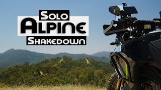 Alpine Shakedown | Solo Motorcycle Camping On My CF-Moto 450MT IBEX screenshot 2
