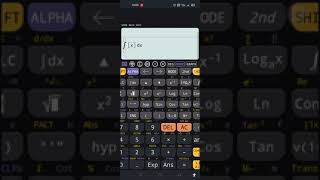 how to find integration in scientific calculator for mobile 📲