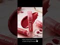 coral Red lip combo!🎀#beautytips #lips #lipgloss #mars#skincaretips #cleangirl #glowuptips #shorts