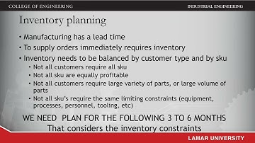 Aggregated planning in Supply Chains