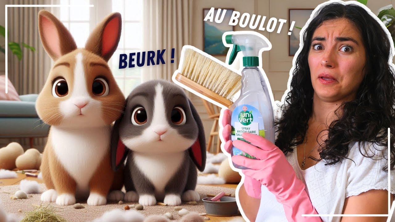 ROUTINE ménage avec des LAPINS ✨ NETTOIE AVEC MOI 🐰 Astuces et conseils