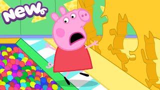 Peppa Pig Tales 2026 🧀 CHEESE Hole in the WALL!  🕳️ BRAND NEW Peppa Pig Episodes screenshot 4