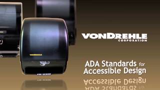 von Drehle Universal Hands-Free Electronic Roll Towel Systems