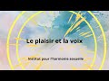 La Voix Du Plaisir Sexuel La Voix Du Plaisir Sexuel