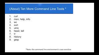 Command Line Tutorial for Beginners  (Part II)