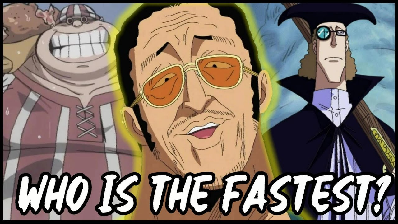 ⚡ Who is the Fastest One Piece Character? ⚡