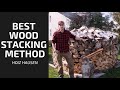 How to build a simple Holzhausen: the best way to stack wood