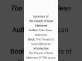 The Travels of Dean Mahomet Summary