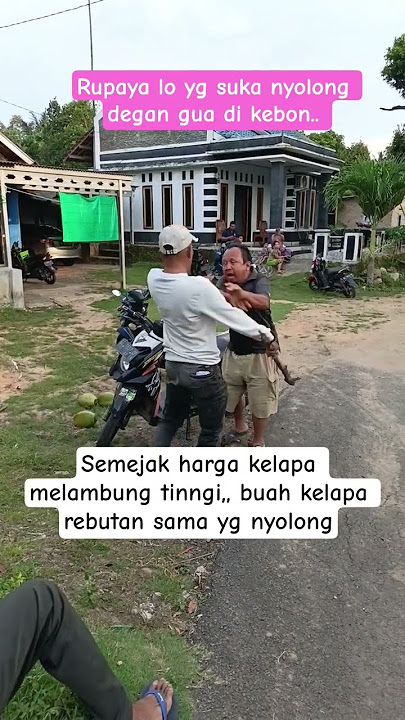 kepegok nyolonh kelapa #viral