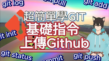 Git上傳GitHub與基礎指令教學 把程式git push到Github中｜超簡單學GIT