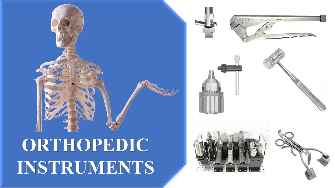 Orthopedic Instruments and their uses with PDF Notes l ortho instruments