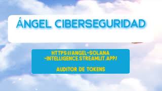 https://angel-solana-intelligence.streamlit.app/ Update