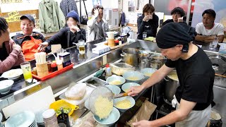 Huge Fried Rice for the Hungry Boys at Midnight! Amazing 24 Hour Ramen Restaurant!