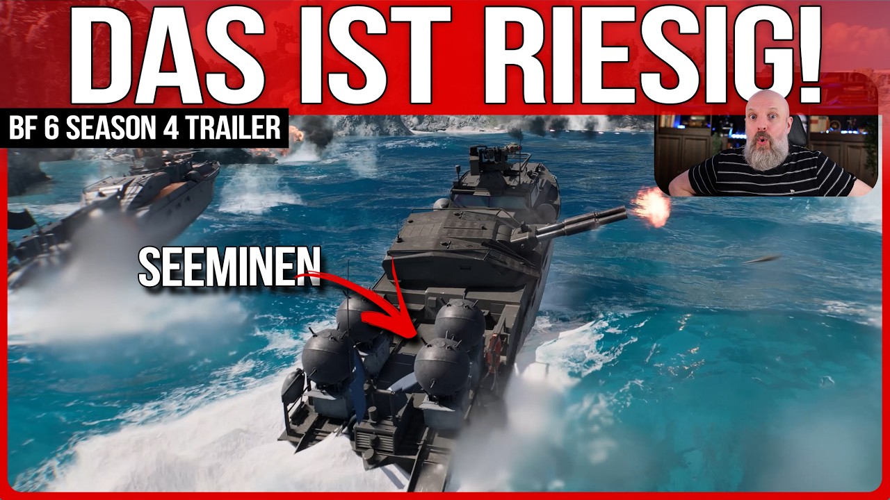 Was passiert in Season 4? Battlefield 6 Trailer Analyse! 🛥️🏖️