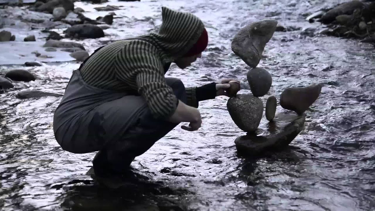 Balancing River Rocks