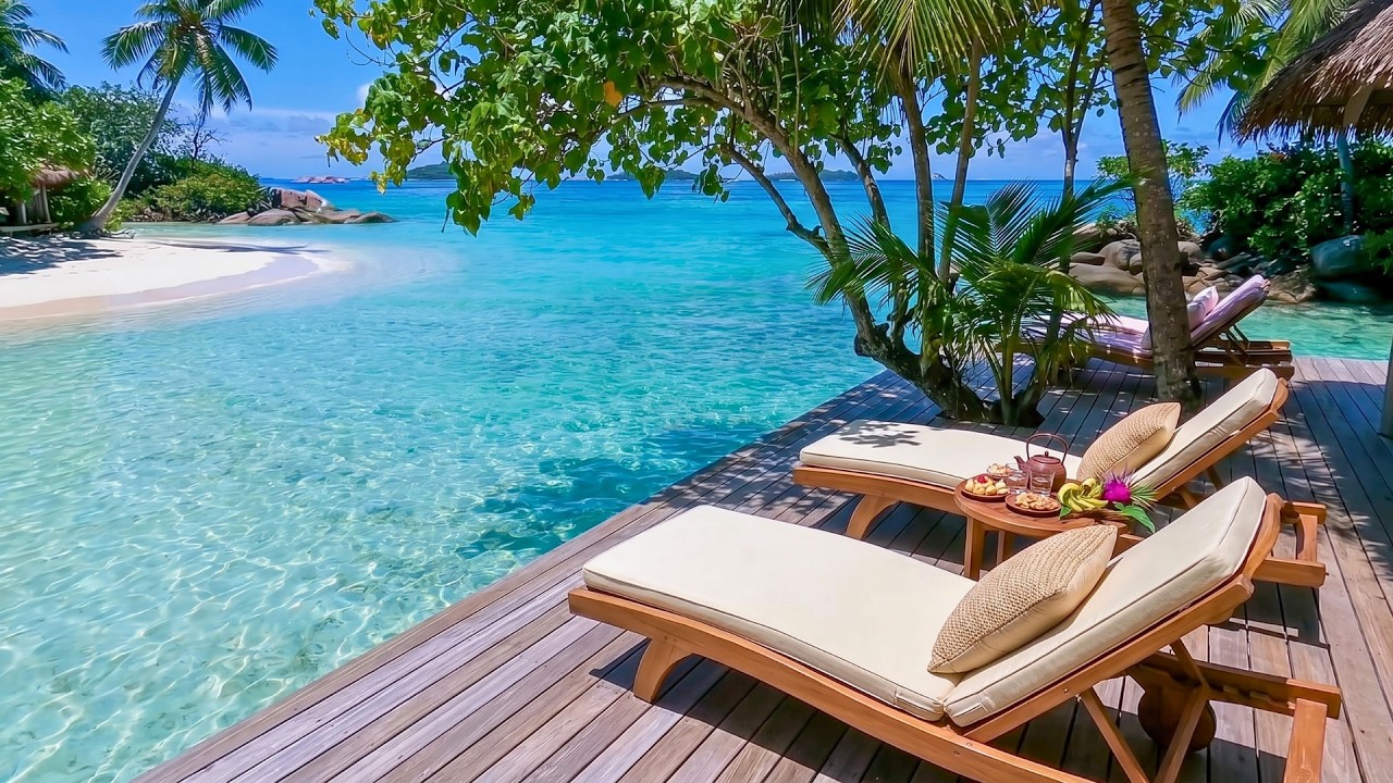 Island Lagoon Hideaway 🌊 Tropical Birdsong, Gentle Waves & Nature Sounds for Deep Calm