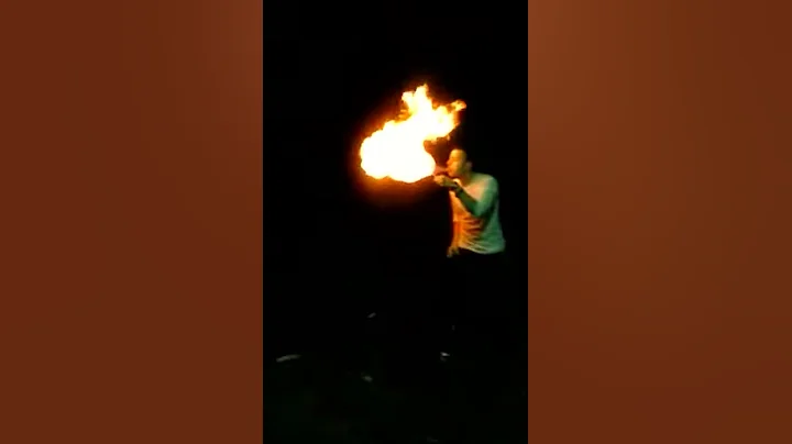 James Braley fire breathing