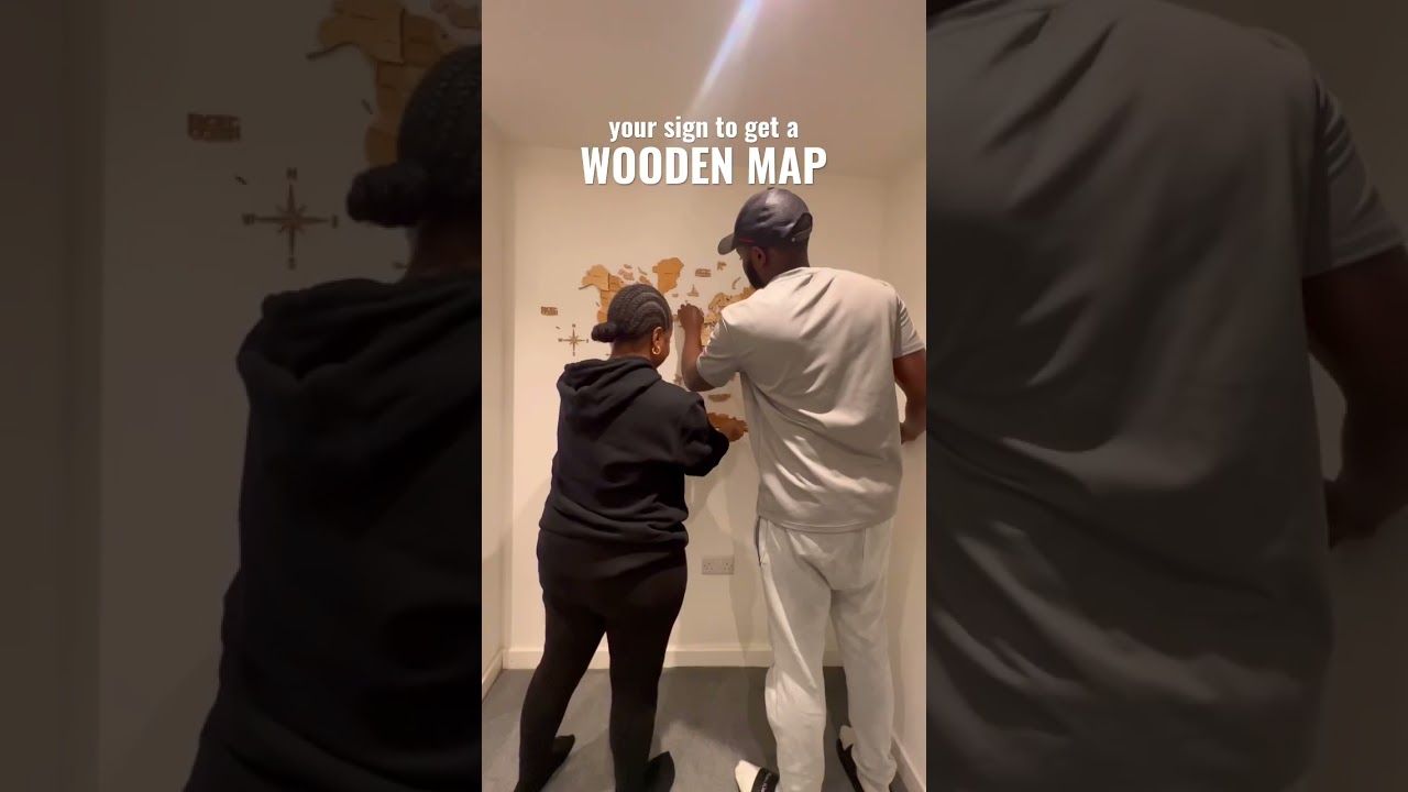 Wooden Map Inspiration 
