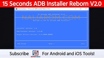 15 Seconds ADB Installer Reborn V2.0 - Best ADB Installer | Super Tools