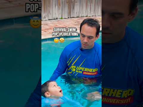 Teach Your Child Pop-Up Breathing (Survival Swim)