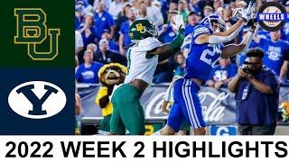 #9 Baylor vs #21 BYU (AMAZING OVERTIME THRILLER!) | College Football Week 2 | 2022 College Football