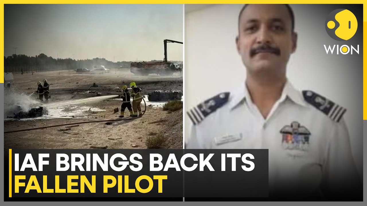 Dubai Airshow Crash: India Mourns Wing Commander Namansh Syal | WION News