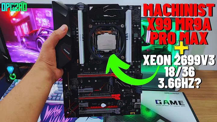 MACHINIST X99 MR9A PRO MAX！Xeon 2699V3のアンロックテスト！