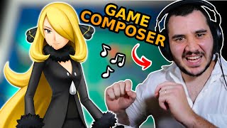 Game Composer Reacts to APPROACHING CHAMPION CYNTHIA from POKÉMON BDSP