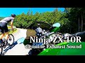 【Ninja ZX-10R Type-D】 Genuine exhaust system | SummerSeason【秩父/雷電廿六木橋へ】