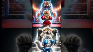 Revenge fight against a rival full#cat #boxing #cute #catstory #catlovers #ai #shorts