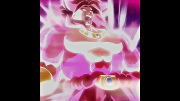 WHEN BROLY BECAME A SSJ4 INSANE TRANSFORMATION ☠️