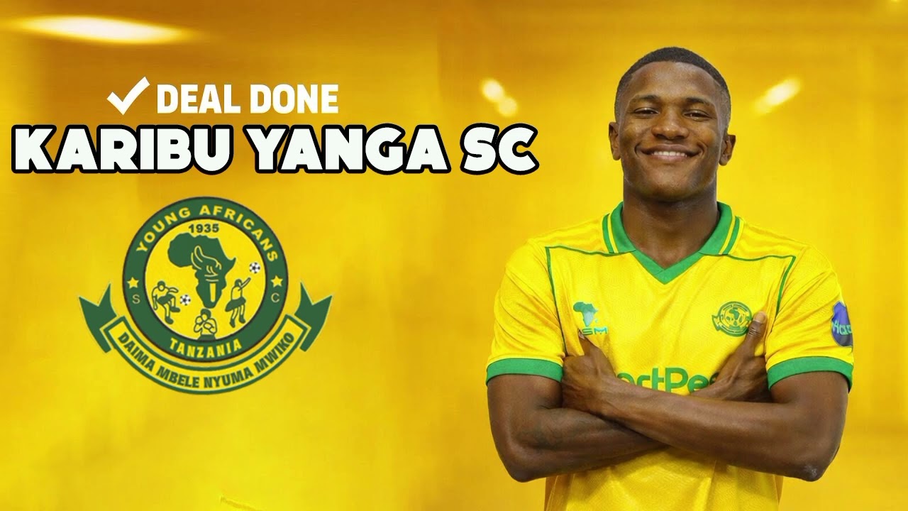 ✅️𝗗𝗘𝗔𝗟 𝗗𝗢𝗡𝗘: YANGA WAKAMILISHA USAJILI WA MSHAMBULIAJI HATARI DEPU