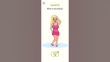 DOP 2 Delete One Part Level 11 What is she hiding? Gameplay Solution Walkthrough