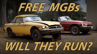 Free MGB sitting for 10 years, will it run?