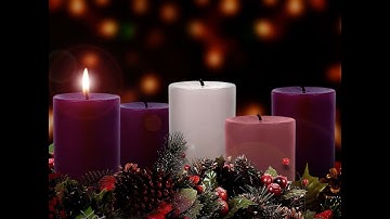 Advent candles tell their story (Advent 1) 1 of 5 (StF 165)