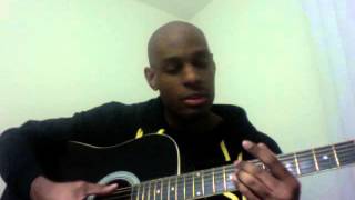 Video thumbnail of ""I don't wanna" by jagged edge guitar tutorial"
