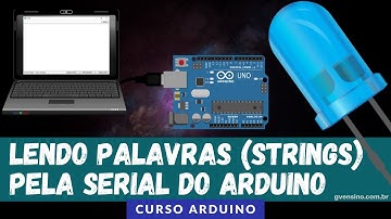 ARDUÍNO #43: LENDO PALAVRAS (STRINGS) PELA SERIAL