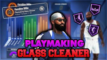Best Speed Boosting Playmaking Glass Cleaner Build Tutorial **TOXIC**