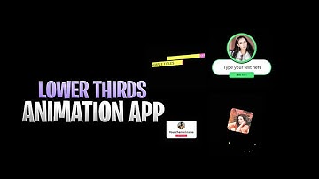#HypeTextApp #LowerThirds #TextAnimatation  How to creat lower thirds animation on android