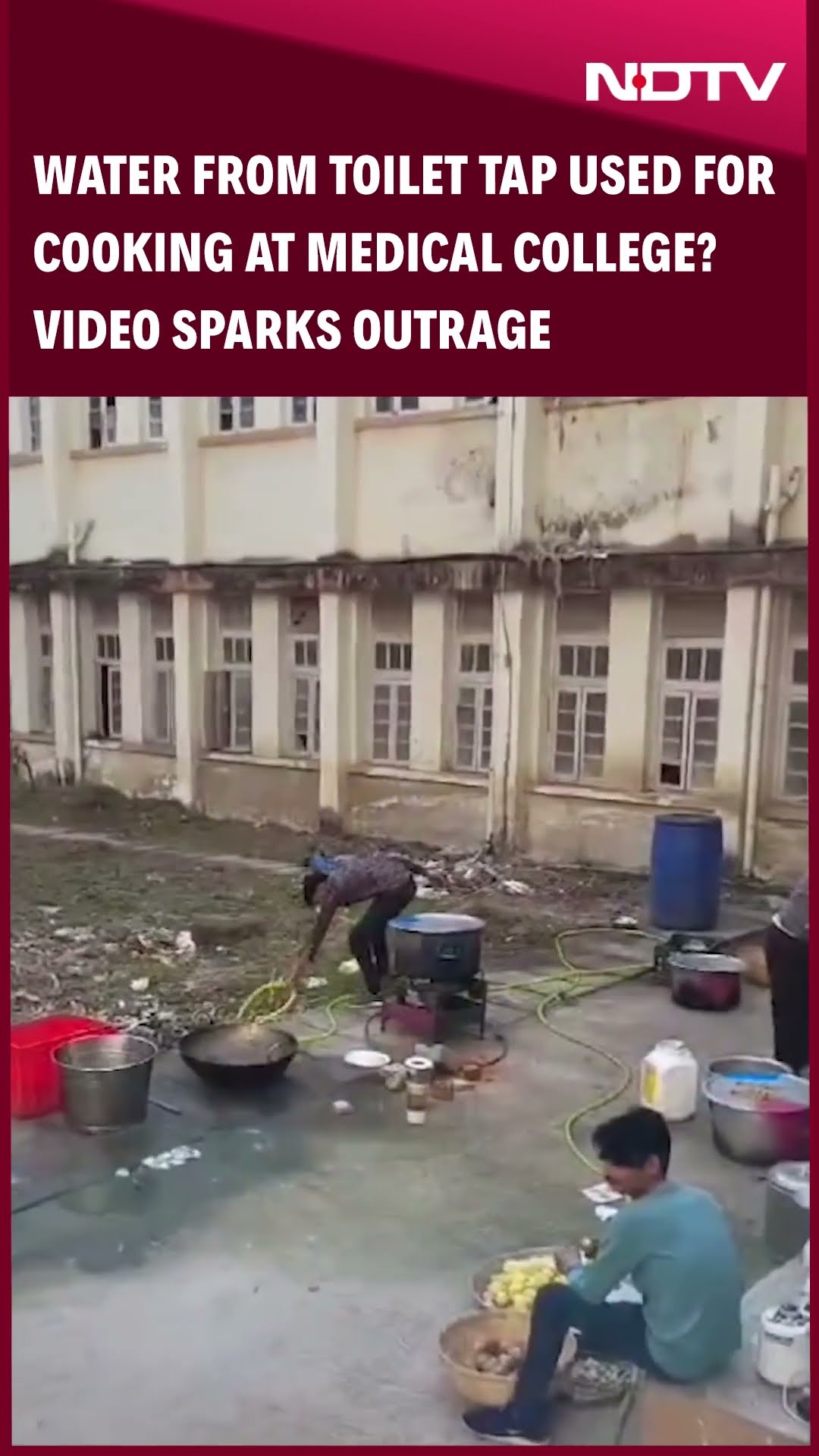 MP News | Video Claims Water From Toilet Tap Used For Cooking At Medical College, Dean Clarifies