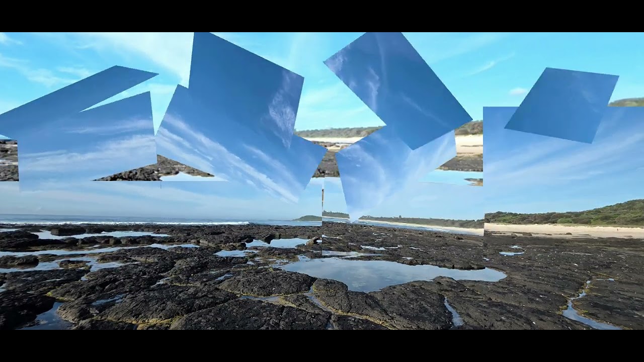 Sharpes Beach Sunrise and Flat Rock