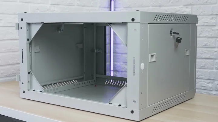 Assembly guide for double-section wall-mounted rack cabinet – model WF02 LANBERG