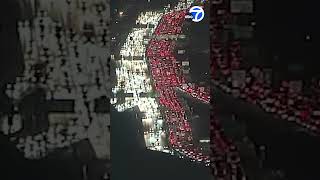 Bumper-to-bumper traffic on SoCal freeways ahead of Thanksgiving