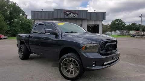 2013 Ram 1500 Laramie 4x4 With 22x12 Titanium Wheels For Sale At Holiday Motors