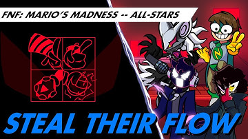STEAL THEIR FLOW (All-Stars Cover Ft. The Rhythm Thieves) | FNF Mario