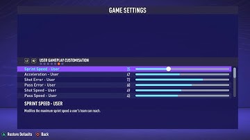 UPDATED FIFA 21 Ultimate Difficulty Realistic Sliders Settings