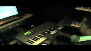 LATIN-C,XAVIER BAJANDO FINO,LOS KREATIVOS, EN EL ESTUDIO