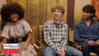 Percy Jackson and the Olympians Stars Play Who in the Cast Game THR News